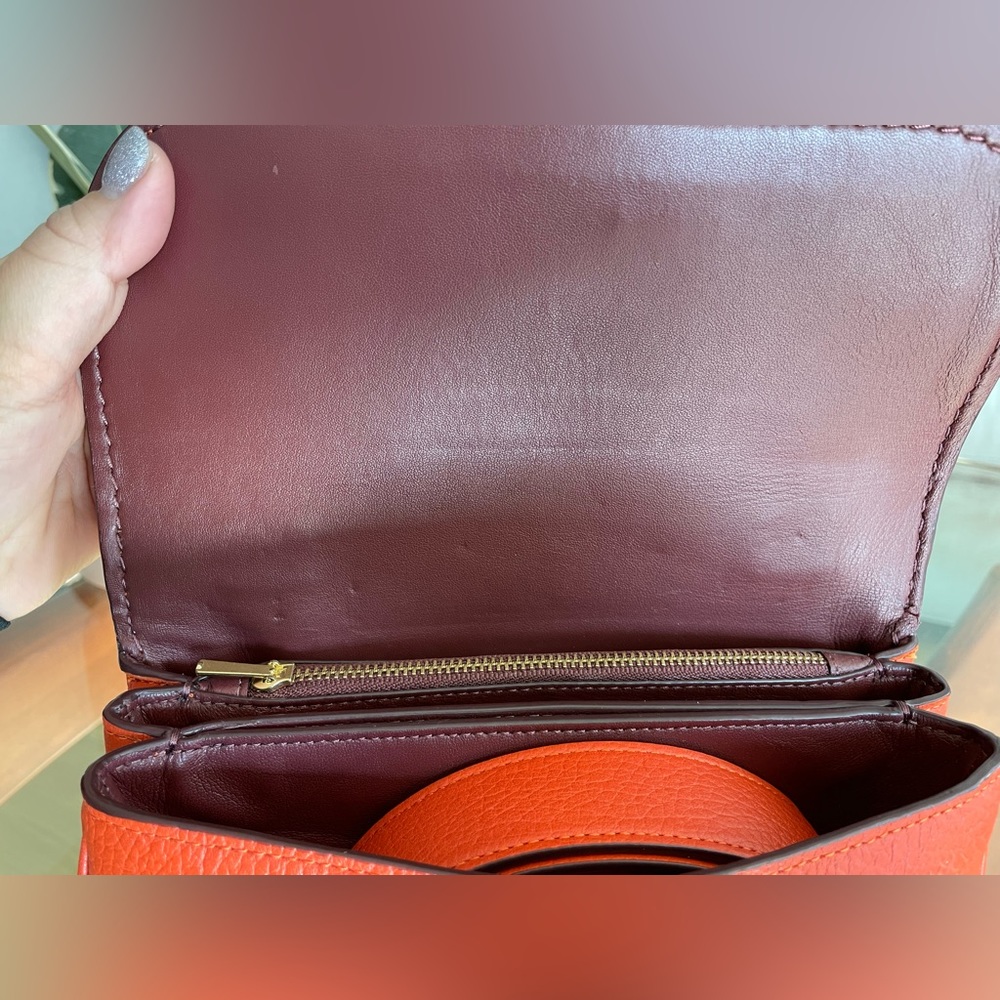 Coach Riley Top Handle 22 in Mango - Picture 9 of 15